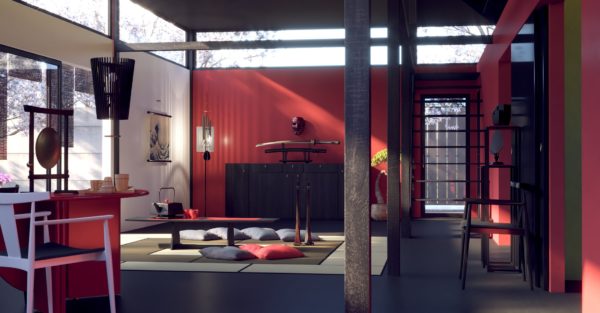 V-Ray for Unreal Innenraum