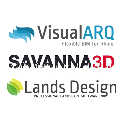 Bundle - VisualARQ und Savanna3D und LandsDesign